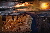 Chinesische Mauer am Abend mit Sonnenuntergang Chinesische Mauer am Abend mit Sonnenuntergang